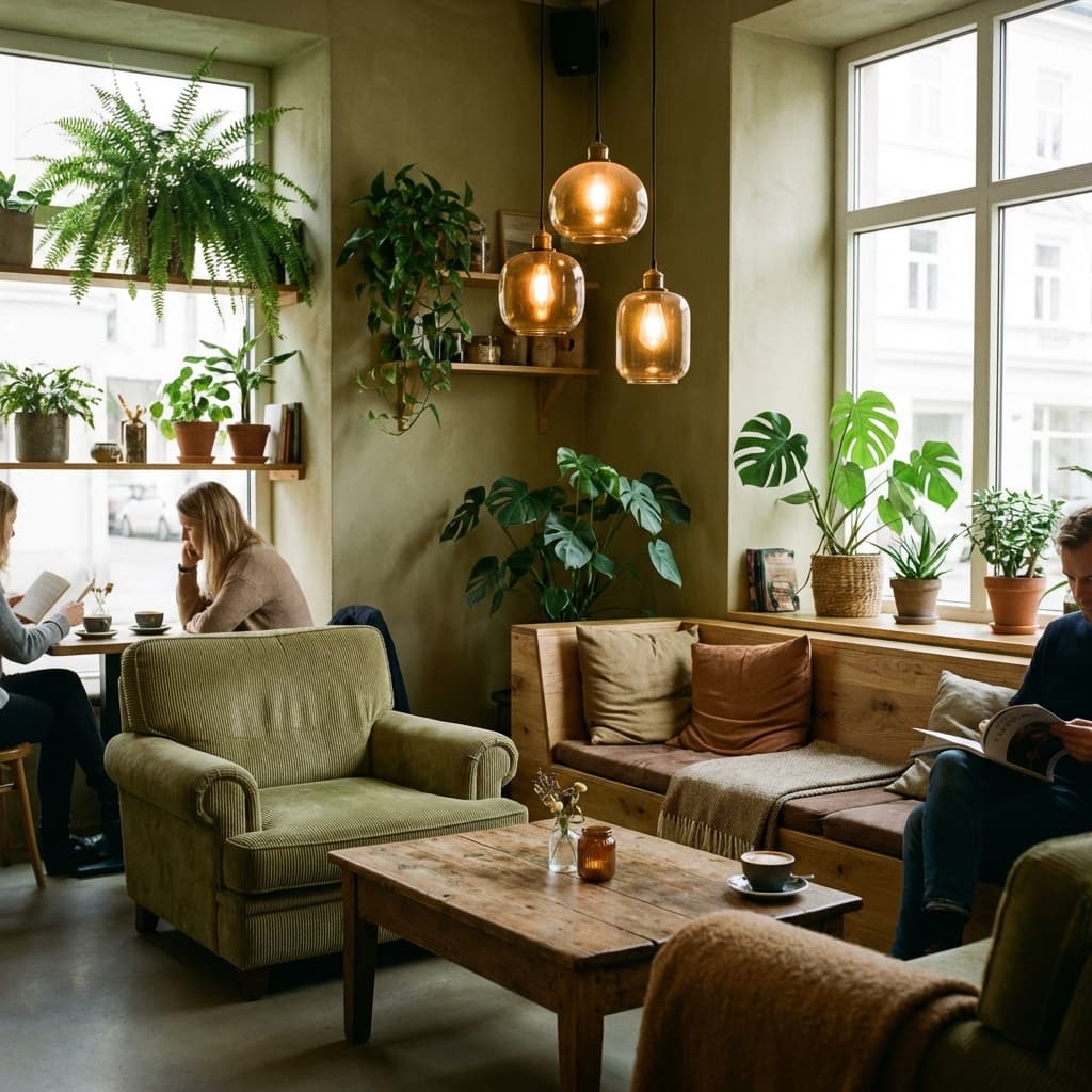 The Daily Grind Cafe Interior